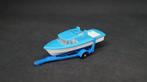 Prachtige Lesney no 9 Boat and Trailer, Matchbox uit 1966!!, Hobby en Vrije tijd, Modelauto's | Overige schalen, Ophalen of Verzenden