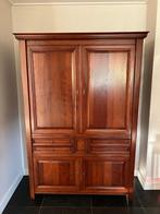 kersen kleur wandkast, Ophalen, Gebruikt, Minder dan 150 cm, Kersenhout