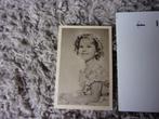 SHIRLEY TEMPLE OUDE KLEINE FOTO KAART PRENT 7,5 X 11,5CM, Ophalen, Zo goed als nieuw, Film, Foto of Kaart