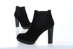 Hogan zwart suede lage plateau laars enkellaars maat 38,5, Zwart, Lage of Enkellaarzen, Nieuw, Ophalen of Verzenden