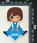 Sticker: Aral (Meisje 4), Verzamelen, Auto of Motor, Ophalen of Verzenden, Zo goed als nieuw