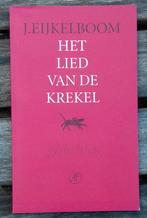 J. Eijkelboom - Het lied van de krekel, Ophalen of Verzenden, Zo goed als nieuw, J. Eijkelboom, Eén auteur