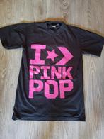 Dames/meisjes T shirt Pinkpop, Hanes, Zwart, Ophalen of Verzenden, Zo goed als nieuw