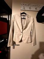 Elegante beige blazer, Maat 38/40 (M), Beige, Ophalen of Verzenden, Zo goed als nieuw