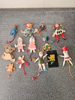 Vintage Houten Trekfiguren - 13 Stuks, Ophalen of Verzenden