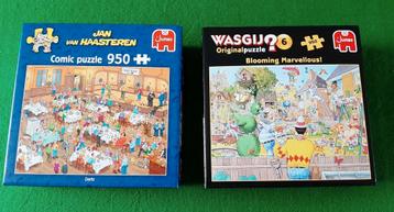 2 puzzels van Haasteren en Wasgij           samen voor 10,- beschikbaar voor biedingen