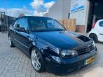 Volkswagen Golf 1.8 Cabriolet 66KW 1999 Blauw, Auto's, Volkswagen, 4 cilinders, Cabriolet, Origineel Nederlands, 1200 kg