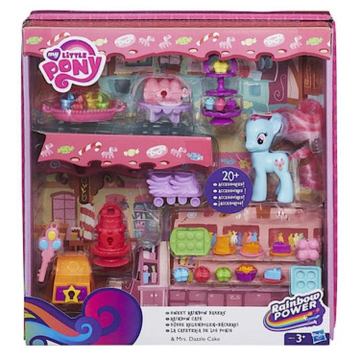 My Little Pony Sweet Rainbow Bakery Playset Mrs Dazzle Cake, Kinderen en Baby's, Speelgoed | My Little Pony, Nieuw, Verzenden