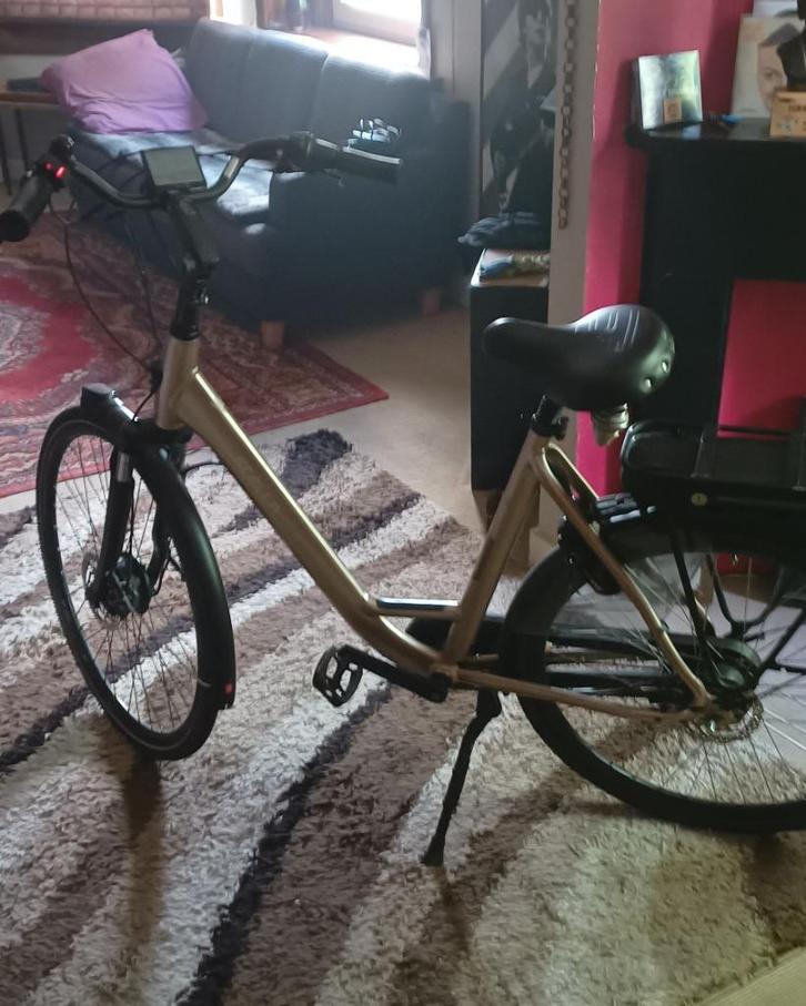 electrische fiets, Fietsen en Brommers, Elektrische fietsen, Gebruikt, Overige merken, 51 tot 55 cm, 50 km per accu of meer, Ophalen
