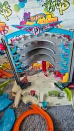 Hotweels ultimate garage met haai, Kinderen en Baby's, Speelgoed | Racebanen, Ophalen of Verzenden, Gebruikt, Handmatig, Hot Wheels