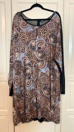 X-Two stretch jurk mesh 58, Kleding | Dames, Grote Maten, Verzenden, Zo goed als nieuw, Zwart, Jurk