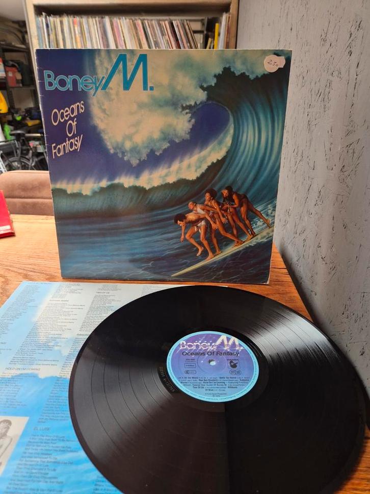 Boney M. - Oceans Of Fantasy LP, Cd's en Dvd's, Vinyl | Pop, Gebruikt, 1960 tot 1980, Ophalen of Verzenden