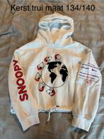 Kerst Crop Top Trui Snoopy - Maat 134/140, Ophalen of Verzenden, Zo goed als nieuw, Meisje, Trui of Vest