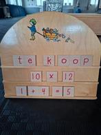 Grote letterplank met grote, stevige letters van Janbibejan, Ophalen, Zo goed als nieuw, Overige typen