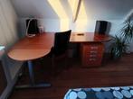 bureau ikea plus ladenkastje en stoel, Huis en Inrichting, Bureaus, Ophalen, Gebruikt