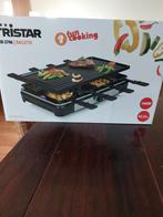Gourmetstel Tristar RA-2746 Raclette - Nieuwstaat, Ophalen of Verzenden, Nieuw, 8 personen of meer