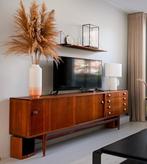 Midcentury teakhout design dressoir Modulus Fristho Franeker, Ophalen, Gebruikt, Met deur(en), 150 tot 200 cm