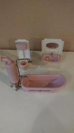 Vintage poppenhuis badkamertje, Ophalen of Verzenden, Zo goed als nieuw, Poppenhuis