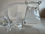Vintage Kosta Boda Hippo Nijlpaard Zoo Serie Bertil Vallien, Antiek en Kunst, Ophalen of Verzenden