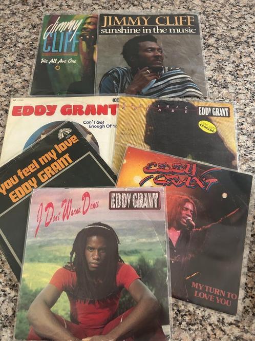 42 Singels allemaal Reggae zie foto´s incl koffer zie tekst., Cd's en Dvd's, Vinyl Singles, Gebruikt, Single, Nederlandstalig