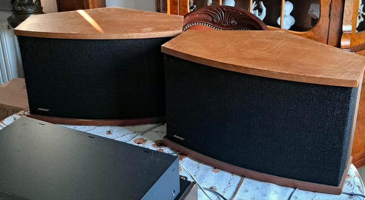 Bose Acoustic Wave Speakers - Klassiekers! 901, Audio, Tv en Foto, Luidsprekers, Gebruikt, Front, Rear of Stereo speakers, 60 tot 120 watt