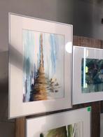 Aquarel Jan bod Vegte Eemnes 8 schilderijen, Ophalen of Verzenden