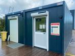 Directie-/uitvoerderskeet 6x6m + 3x6m- Mobiele Kantoorruimte, Caravans en Kamperen, Ophalen