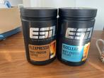 ESN whey protein coffee en iced tea peach, Sport en Fitness, Ophalen of Verzenden, Zo goed als nieuw, Poeder of Drank