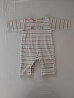 Boxpakje beige creme gestreept maat 62, Ophalen of Verzenden, Zo goed als nieuw, Jongetje of Meisje, Pakje