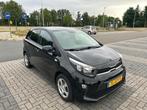 Kia Picanto 1.0 CVVT Eco Plus Line 67pk 2018, Voorwielaandrijving, 4 stoelen, Zwart, Origineel Nederlands