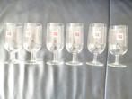 6 NIEUWE Jumbospellen bierglazen samen €5,00, Ophalen of Verzenden, Nieuw, Bierglas
