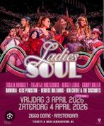 2 x gouden ticket rij 1 Ladies of Soul 3 april 2026, Twee personen, April