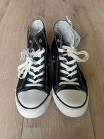 Canvas zwarte gympen maat 45, Ophalen, Zwart, Sneakers of Gympen, Zo goed als nieuw