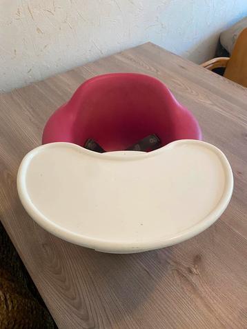 Roze Bumbo babyzitje met blad beschikbaar voor biedingen