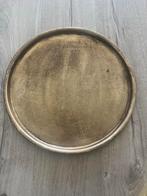 Bronzen Dienblad voor Kaarsen, Ophalen, Zo goed als nieuw, Rond