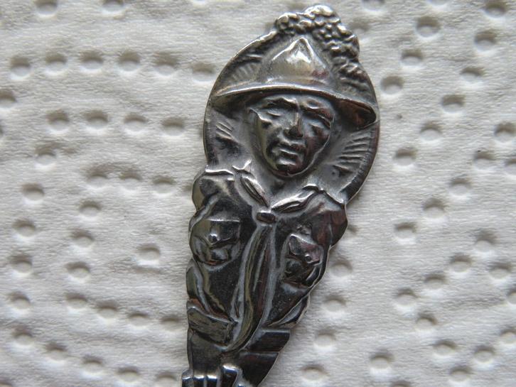 Sola Scouting Lepeltje Verkenner, 50 Jaar Verkennen, Verzamelen, Porselein, Kristal en Bestek, Zo goed als nieuw, Verzenden