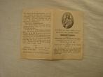 Gebedenverbond Bekeering Dwalende Broeders Tilburg 1905, Verzenden, Gebruikt, Kaart of Prent, Christendom | Katholiek