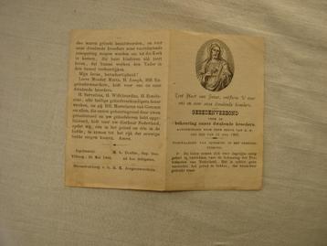 Gebedenverbond Bekeering Dwalende Broeders Tilburg 1905   beschikbaar voor biedingen
