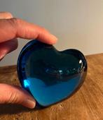 Baccarat Amor Hart - Blauw, Antiek en Kunst, Antiek | Glas en Kristal, Ophalen