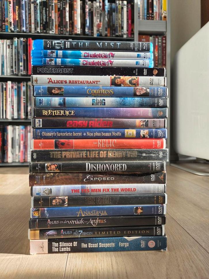 Stapeltje top titels (dvd en bluray), Cd's en Dvd's, Dvd's | Klassiekers, Zo goed als nieuw, Actie en Avontuur, 1980 tot heden