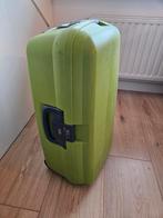 Groene rolkoffer hardkunstof 63x40x25, Gebruikt, 50 tot 60 cm, Hard kunststof, 35 tot 45 cm