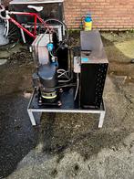 Koelmotor Melkinstallatie en 850 liter ijskoelbanktank, Ophalen