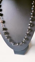Oude ketting Gitten met zilveren Slot, Sieraden, Tassen en Uiterlijk, Antieke sieraden, Verzenden, Zilver, Ketting, Met edelsteen