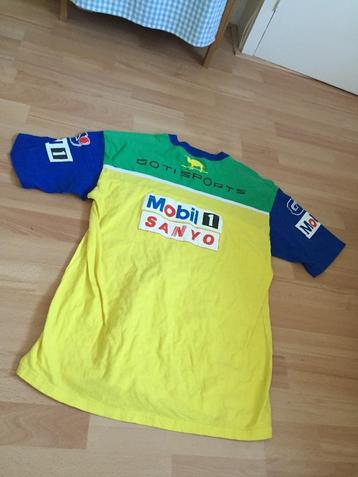 Vintage Formule1 f1 Michael Schumacher T-shirt Sanyo Mobil M beschikbaar voor biedingen