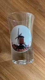 Borrelglaasje met afbeelding: molen Sint- Annaland, Ophalen of Verzenden, Borrel- of Shotglas