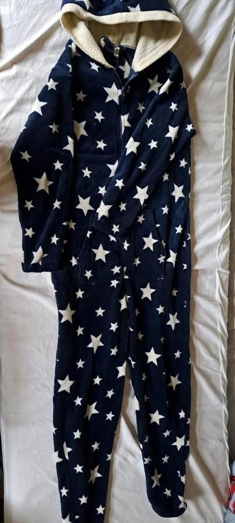 Onesie sterren print blauw/wit maat s/m zware kwaliteit, Blauw, Ophalen of Verzenden, Maat 36 (S), True Spirit