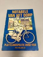 Notable van het dorp Plattelandspolitie Anno 1950, Ophalen of Verzenden, Gelezen
