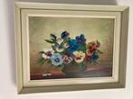 Piet in ‘t Hout olieverfschilderij Viooltjes, Ophalen of Verzenden