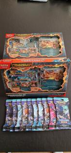 Charizard ex box + chilling reign sleeved boosters, Ophalen, Zo goed als nieuw, Booster
