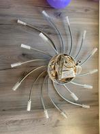 Moderne Plafondlamp met Chrome Armen, Ophalen of Verzenden, Gebruikt, Metaal
